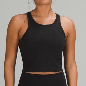 Lululemon Ebb To Street Cropped Racerback Tank